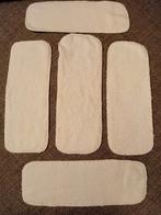 5 2-laagse bamboe inleggers, Kinderen en Baby's, Ophalen of Verzenden, Zo goed als nieuw