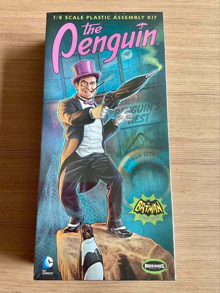 Kit Moebius 953 Batman 66/De pinguïn - De pinguïn, Hobby en Vrije tijd, Modelbouw | Figuren en Diorama's, Nieuw, Figuur of Figuren