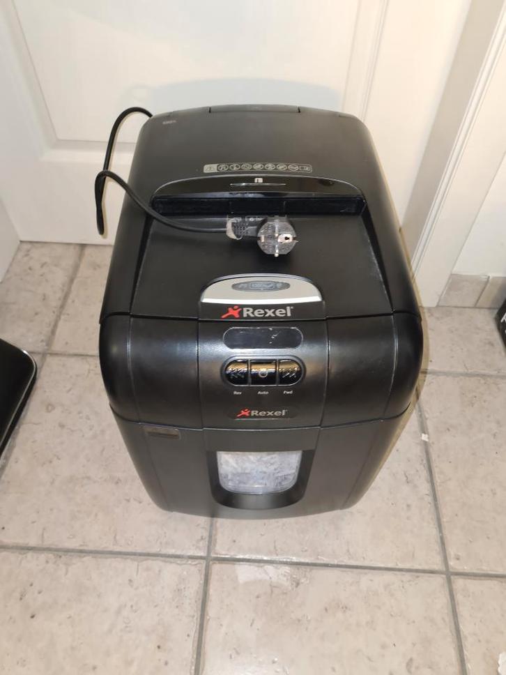 Rexel 130x automatische papierversnipperaar, Diversen, Bureau-accessoires, Gebruikt, Ophalen of Verzenden