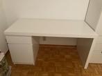 Bureau Malm wit, Huis en Inrichting, Ophalen, Zo goed als nieuw, Bureau