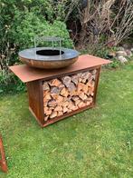 Corten brasero plancha, Tuin en Terras, Houtskoolbarbecues, Ophalen, Nieuw