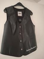 Harley Davidson Gilet maat S dames leder, Ophalen, Maat 36 (S)