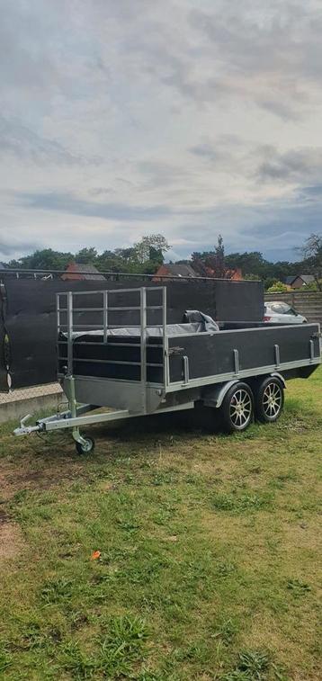Aanhangwagen 3,20m x 1,80m plateau  beschikbaar voor biedingen
