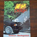 MS Design  ISUZU, Boeken, Auto's | Folders en Tijdschriften, Ophalen of Verzenden, Nieuw, Overige merken