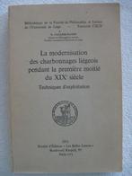 Charbonnages de Liège – N. Caulier-Mathy - EO 1971 – rare, Livres, 19e siècle, Utilisé, Enlèvement ou Envoi