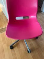 Bureaustoel gratis, Huis en Inrichting, Bureaustoelen, Ophalen, Zo goed als nieuw, Roze, Bureaustoel