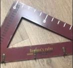 Kapstok, Ophalen, Zo goed als nieuw, Hout, Wandkapstok