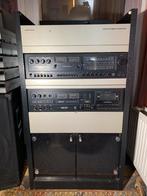 Chaîne Hifi Grundig avec meuble et platine, Enlèvement, Comme neuf