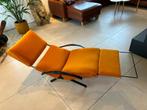 Vintage Stoel P40 Borsani, Gebruikt, Metaal, Lounge stoel, Eén