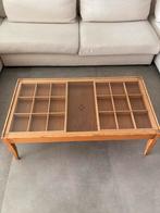 Houten salontafel met opbergruimte, Antiek en Kunst, Ophalen