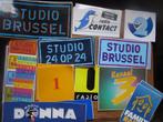 Stickers radio-TV: VTM/Canvas/Ketnet/Donna/Contact/studio Br, Verzamelen, Ophalen of Verzenden, Nieuw