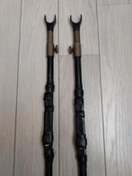 BANKSTICKS MET KLEM 2 STUKS, Watersport en Boten, Hengelsport | Algemeen, Ophalen of Verzenden, Zo goed als nieuw, Overige typen