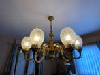 Kroonluchter lustre luster prachtstuk, Ophalen, Zo goed als nieuw, Glas, Antiek design