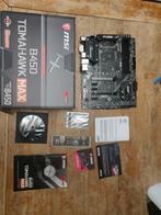 MSI B450 Tomahawk max moederbord, Computers en Software, Moederborden, DDR4, Ophalen of Verzenden, Zo goed als nieuw, Socket AM4