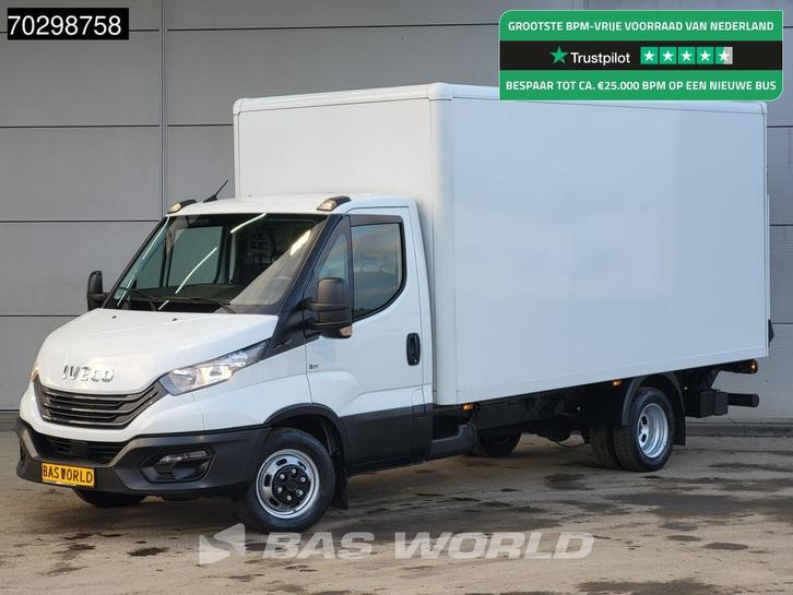 Iveco Daily 35C16 Laadklep Dubbellucht Bakwagen 160PK Airco, Auto's, Bestelwagens en Lichte vracht, Bedrijf, Te koop, Airconditioning