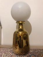 Lampe design avec sphère en verre dépoli., Enlèvement ou Envoi