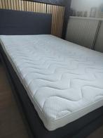 Boxspring, grijs. 120200, Ophalen