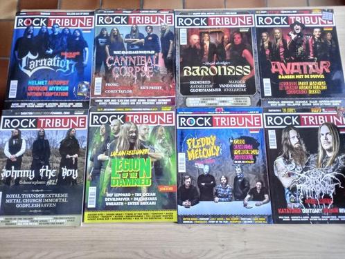 Rock Tribune jaargang 2023 - 8 magazines, Cd's en Dvd's, Vinyl | Hardrock en Metal, Zo goed als nieuw, Ophalen of Verzenden