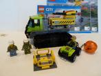 Lego City Volcano Explorers 60122 Volcano Crawler, Ophalen of Verzenden, Zo goed als nieuw, Complete set, Lego