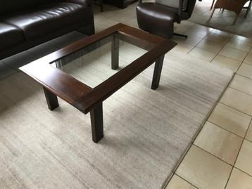 Eiken salontafel  beschikbaar voor biedingen