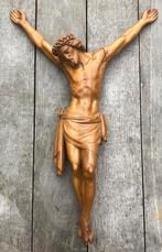 Houten corpus Christus aan het kruis, Antiek en Kunst, Ophalen of Verzenden