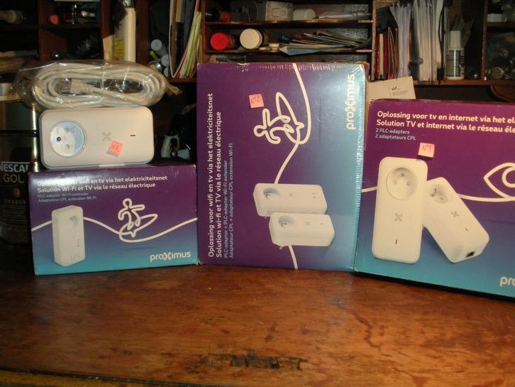 PROXIMUS WiFi Booster V2-CLP complete internetkit Niet gebru, Computers en Software, Accesspoints, Nieuw, Ophalen of Verzenden