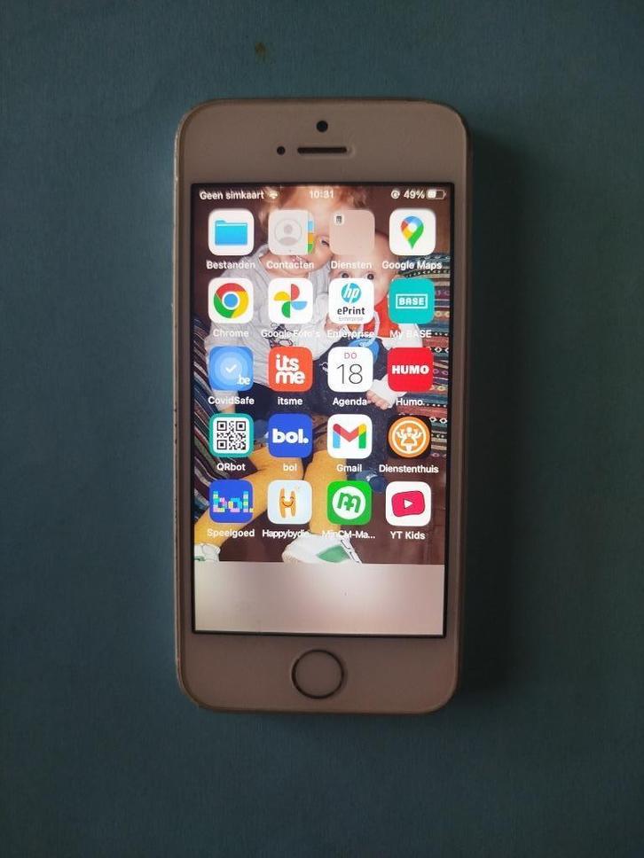 Iphone SE 2017 - 32GB, Telecommunicatie, Mobiele telefoons | Apple iPhone, Gebruikt, 32 GB, Zonder abonnement, Zonder simlock
