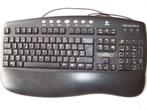 Azerty toetsenborden voor school / werk, Ergonomisch, Azerty, Ophalen of Verzenden, Zo goed als nieuw