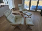 Comfort Lederen Relax zetels, Huis en Inrichting, Ophalen, Metaal, Nieuw, 75 tot 100 cm