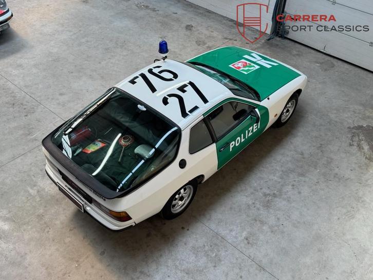 Porsche 924 'POLIZEI' 2.0 Coupé Grand Prix (bj 1979), Auto's, Oldtimers, Bedrijf, Te koop, Porsche, Benzine, Coupé, 2 deurs, Handgeschakeld