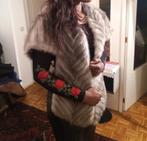 Cap en Renard argenté taille 44 à céder. Comme neuf., Enlèvement, Comme neuf