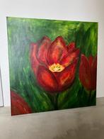 KLEURRIJKE SCHILDERIJ OP DOEK, Antiek en Kunst, Ophalen