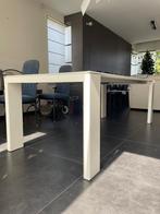 Eettafel, Huis en Inrichting, Tafels | Eettafels, Ophalen, Gebruikt, 50 tot 100 cm, Vijf personen of meer