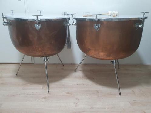 Pauken vintage set, 26" & 29", Muziek en Instrumenten, Percussie, Gebruikt, Overige soorten, Ophalen