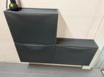 3 x Ikea schoenenkast/opberger (Trones) zwart, Huis en Inrichting, Kasten | Schoenenkasten, Ophalen, Zo goed als nieuw