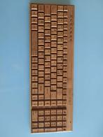 Draadloos houten toetsenbord - The reference, Informatique & Logiciels, Claviers, Comme neuf, Enlèvement ou Envoi, Qwerty, Sans fil