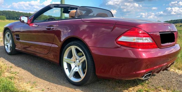 PRACHTIGE MERCEDES SL350 P AMG 316CH 12 MAANDEN GARANTIE, Auto's, Mercedes-Benz, Particulier, SL, 360° camera, 4x4, Aangepast voor mindervaliden