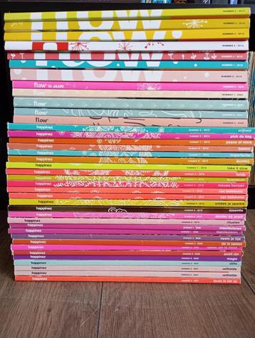 Happinez en Flow magazines beschikbaar voor biedingen