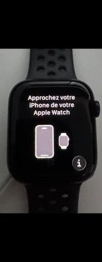 Apple watch serie 7, Handtassen en Accessoires, Smartwatches, Ophalen, Gebruikt, Zwart, IOS