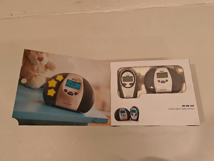 Babyfoon - Alecto - DB-188 LUX, Kinderen en Baby's, Babyfoons, Zo goed als nieuw, 250 meter of meer, Terugspreekfunctie, Ophalen