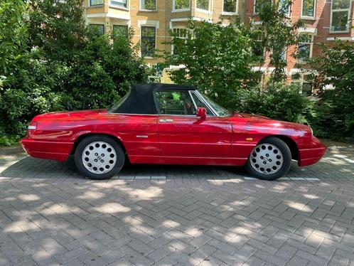 Alfa Romeo Spider S4 1991 hardtop, Auto's, Alfa Romeo, Particulier, Spider, Benzine, Cabriolet, 2 deurs, Handgeschakeld, Rood