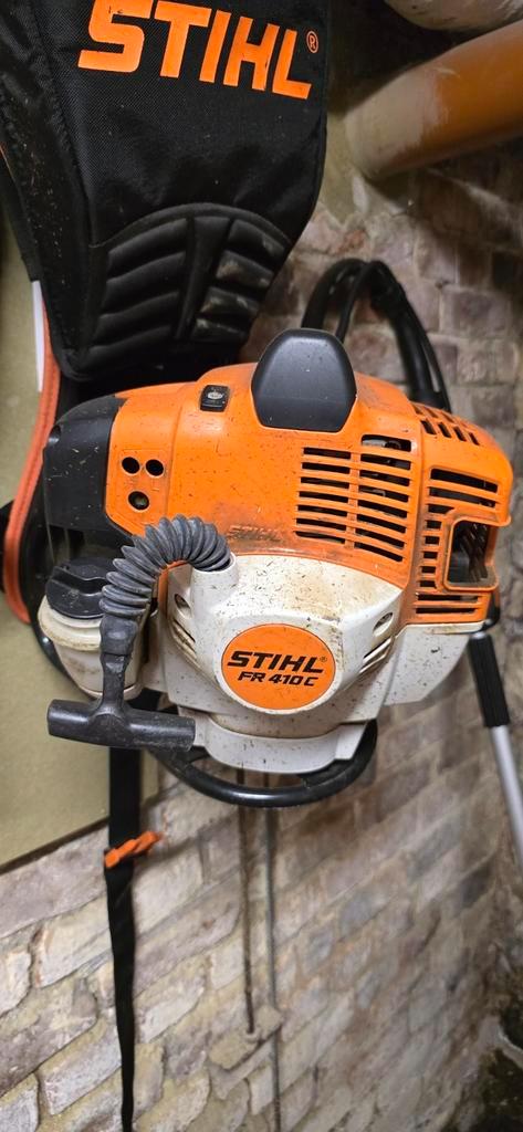 Debrousailleuse sac a dos Stihl fr410c, Tuin en Terras, Bosmaaiers, Gebruikt, Elektrisch, Ophalen