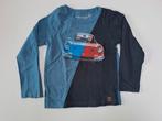 Mt 104 Blauw donkerblauwe T-shirt lange mouwen auto, Gebruikt, Ophalen of Verzenden, Stones and bones, Shirt of Longsleeve