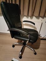 chaise bureau cuire noir, Maison & Meubles, Chaises de bureau, Noir, Chaise de bureau, Enlèvement, Utilisé
