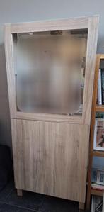 Ikea Besta vitrine kast, Ophalen, Gebruikt, 100 tot 150 cm, Scandinavisch