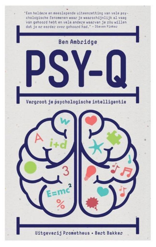 Te Koop Boek PSY-Q Ben Ambridge, Boeken, Psychologie, Zo goed als nieuw, Ontwikkelingspsychologie, Ophalen of Verzenden