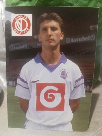 Carte RSC Anderlecht kaart Luc Nilis, Enlèvement ou Envoi, Comme neuf