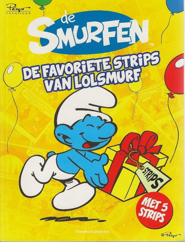 De Smurfen - De favoriete strips van lolsmurf, Boeken, Stripverhalen, Peyo, Eén stripboek, Ophalen of Verzenden, Zo goed als nieuw