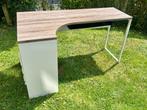 Bureau d’angle Tvilum chêne et blanc, Ophalen, Zo goed als nieuw, Bureau