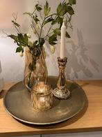 Goudkleurige decoratie set, Enlèvement, Comme neuf, Métal